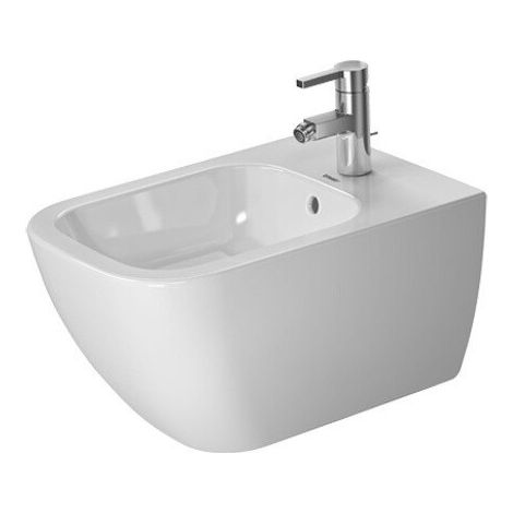 Bidet mural 540mm Bonne D.2.Anthrazit / Anthracite Mat. m. LO. trou B. 1 trou