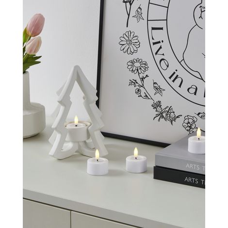 Eglo LED Teelicht Longbleh warmweiß - 6 Stück Flammenlose/LED-Kerze