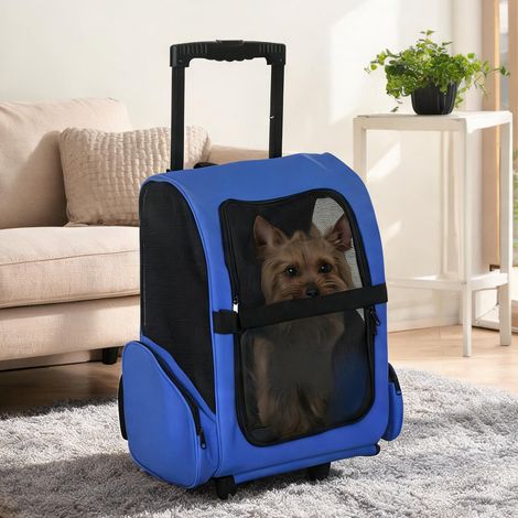 Caisse de transport pour animaux 2 en 1 42 x 25 x 55 cm (1/5)