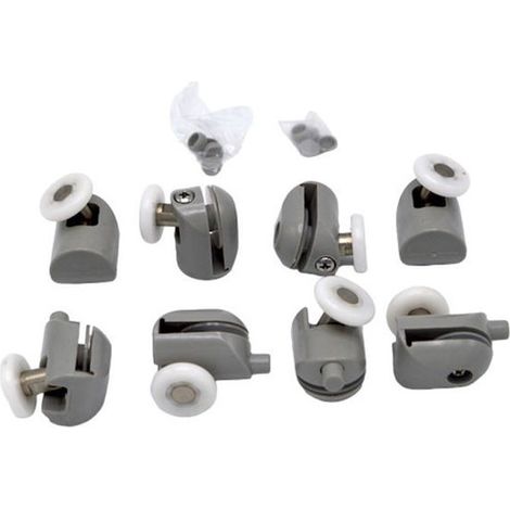 Ricambio kit rotelle cuscinetti inferiori superiori Glass SP1JS
