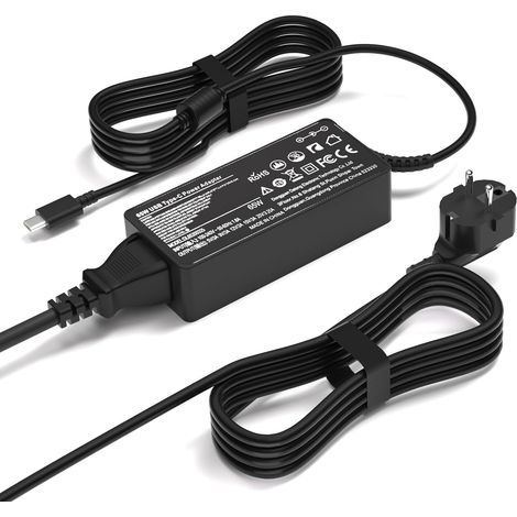 65W USB C Charger pour LG Gram 14 "15" 16" 17" Series Ordinateur (1/5)