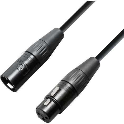 Cable XLR Macho A XLR Hembra  1m Krystal Edition