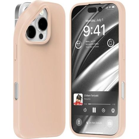 iPhone 16 Pro 6.3 color sabbia rosa Mercury Soft