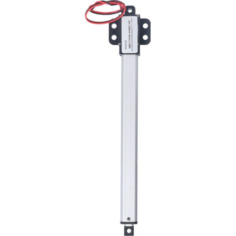Vérin électrique mini 150mm course haute vitesse 30mm/s faible bruit 20N protection court-circuit actionneur linéaire silencieux compact (1/5)