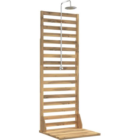 Doccia da esterno 205,5 cm Bianco vidaXL (1/5)
