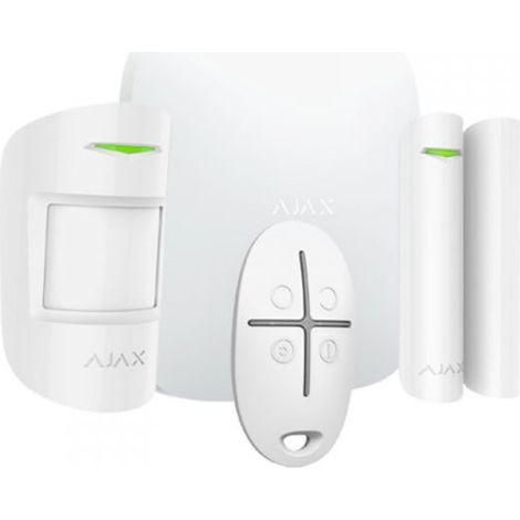 AJAX SterterKit Allarme antifurto Ajax senza fili HUB+MOTION+DOOR+SPACE AJ-HUBKIT-W 20288 (1/3)