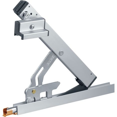 GEZE Schere OL90N, mit Standard-Flügelbock, Aluminium, 030373