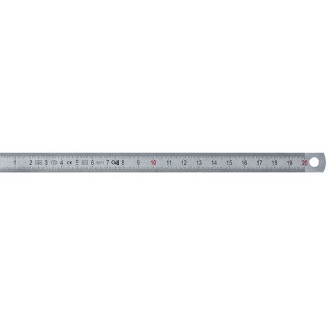 1/2 regla inox rigida 1,5m Outifrance