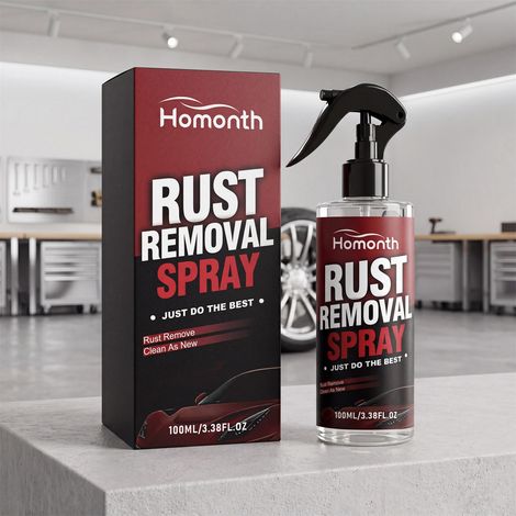 Felgen-Rostentferner-Spray für Autofelgen – 100 ml (zur Rostentfernung, Reinigung, Pflege und Glanzwiederherstellung) -- DE (1/5)
