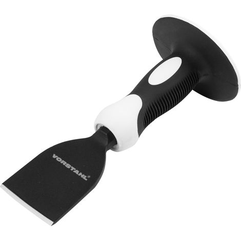 Ciseau plat avec revêtement en caoutchouc, large, 56 mm x 250 mm, vorstahl (1/4)