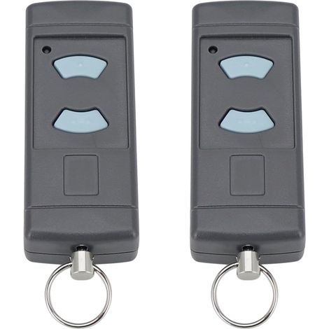 2pcs Garage Remote Control Transmitter Replacement with Blue Button 868 MHz for HORMANN HSE2-868 HSM4-868 HSE4-868 Compatible with Tubauto HSM4-868 HS4-868