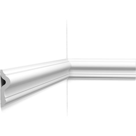 Pack de 4 mètres de profil PX202 - 200 x 7,5 x 2 cm - Cimaise Orac Décor - L 200 x H 7,5 x L 2 cm - ORAC DECOR (1/4)