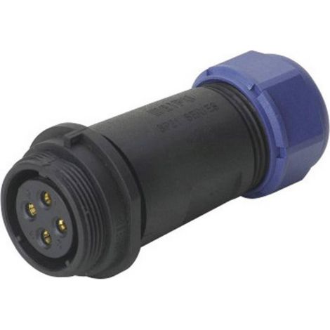Weipu SP2111 Rundstecker IP68 5 Polig 15A 500V
