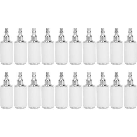 20 filtres à essence de remplacement pour tronçonneuses, tondeuses à gazon et débroussailleuses – Filtres en aluminium haute qualité (1/5)