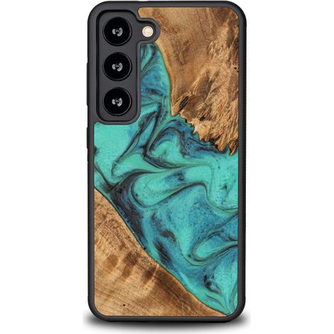 Custodia Bewood Unique per Samsung Galaxy S23 - Turchese (1/3)