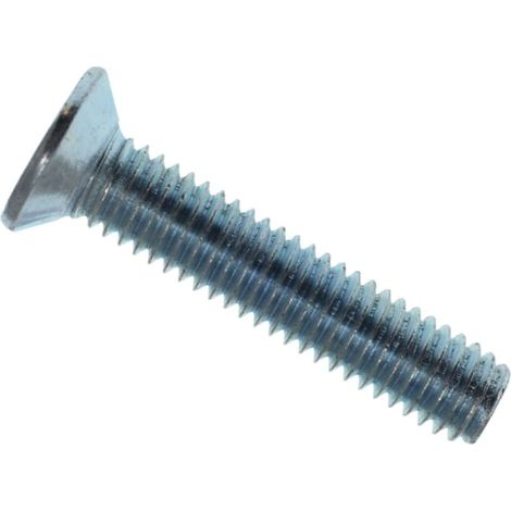 METALMATE Machine Screw Pozi Compatible Csk Zp M6 x 30mm Box 25