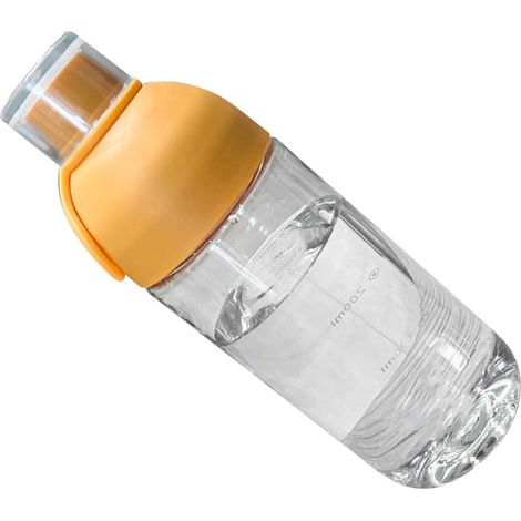 PC-Wasserbecher, hitzebeständig, tragbar, für Zuhause und unterwegs, mit Kalkfilter, orange (1/5)