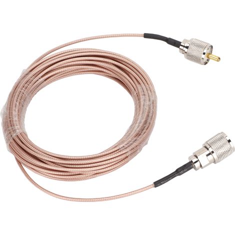 Connecteur PL259 Câble Antenne Basse Perte 10 mètres pour Test SWR et Radioamateur (1/5)