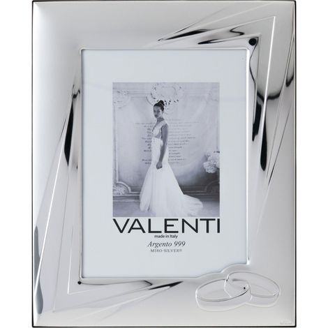 Cadre photo en argent 13 x 18 cm Idéal comme cadeau pour mariage ou pour maman et papa. (1/5)