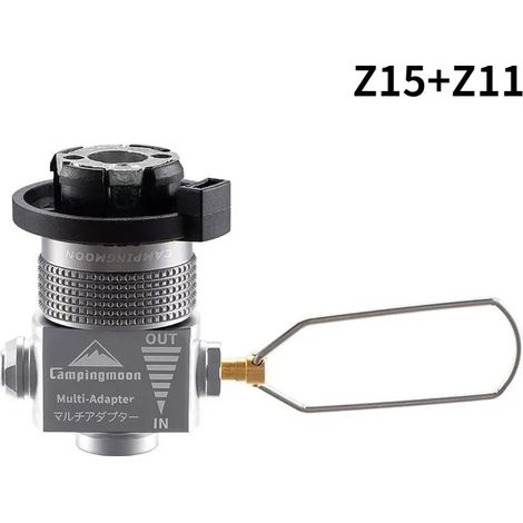 Adaptateur pour réchaud à gaz Z11/Z15/Z22, accessoires pour réchaud à gaz, adaptateur de recharge, équipement de camping, réchauds de cuisine portables (1/4)