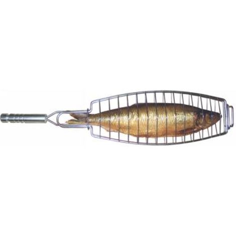 Schneider Fischbräter aus Edelstahl Fischzange Grillzubehör
