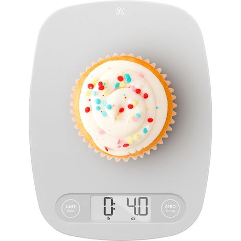 Balanza de cocina digital, precisión de 1 gramo, fácil de usar y conversión rápida, diseño ultradelgado y compacto, duradera y portátil  Perfecta para cocinar, hornear y preparar alimentos.