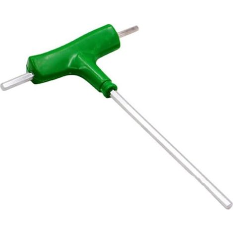 Chiave a brugola esagonale con impugnatura a T 52/58 per riparazione motosega – Chiave a brugola 3-4-4