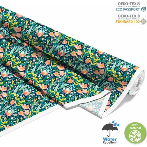 TESSUTI DECORATIVI PER ESTERNI OXFORD - Motivo primaverile I DX7343 (1/5)