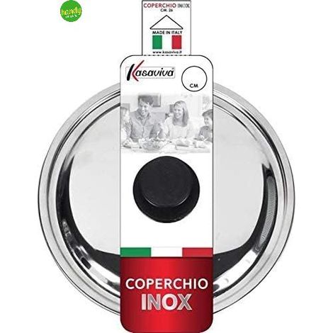 Coperchio Kasaviva Acciaio Inox Ø 20cm