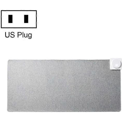 Tapis de souris chauffant intelligent - Thermostatique, 220 V, 80 x 32 cm, Gris clair (1/2)