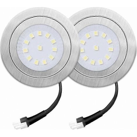 Lot de 2 ampoules de 1,5 W pour hotte aspirante, 12 V CC, solution d'éclairage de cuisine écoénergétique sans halogène. (1/5)