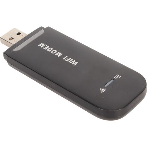 Routeur WiFi 4G 150 Mbps haut débit, emplacement pour carte micro SIM, partage possible jusqu'à 10 utilisateurs, modem WiFi USB 4G LTE portable pour le bureau, les voyages et la maison.