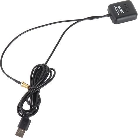 GARRYFIZH Amplificateur de signal d'antenne GPS, base magnétique facile à assembler, récepteur de navigation automobile (1/5)