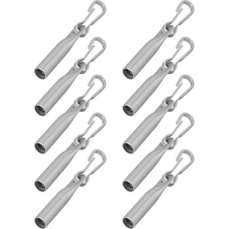 Kabelendverschluss 8 mm mit simplex haken - set a 10 stuck (1/5)