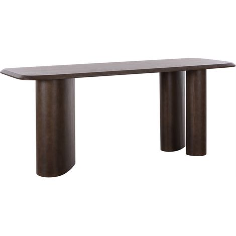 Table haute marron au design contemporain - marron (1/5)