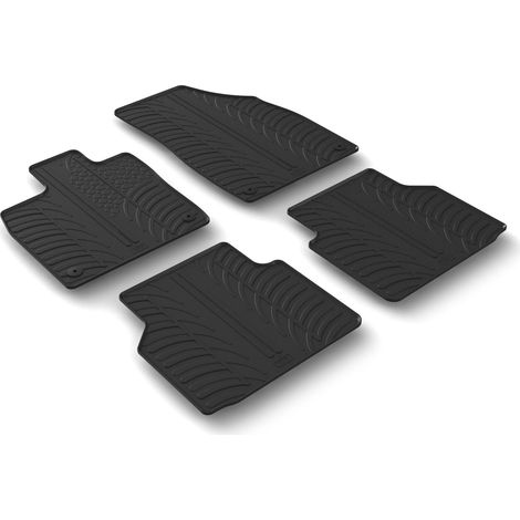 Set tappeti su misura in gomma - compatibile per Audi Q4 E-Tron 5p (06/21)