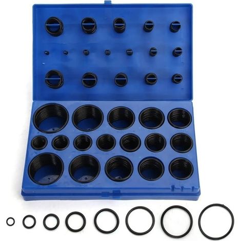 Assortimento 419 pezzi o-ring diametro Ø 3-50 mm artSt02 ''fuori tutto''