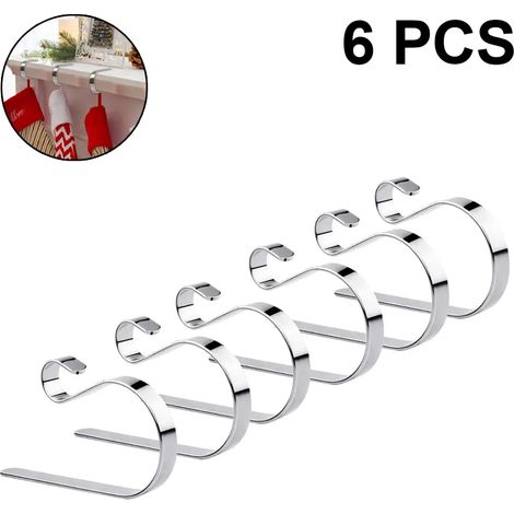 6 Soportes para Calcetines de Navidad, diseño antideslizante, para bolsos, mesas etc. (1/5)