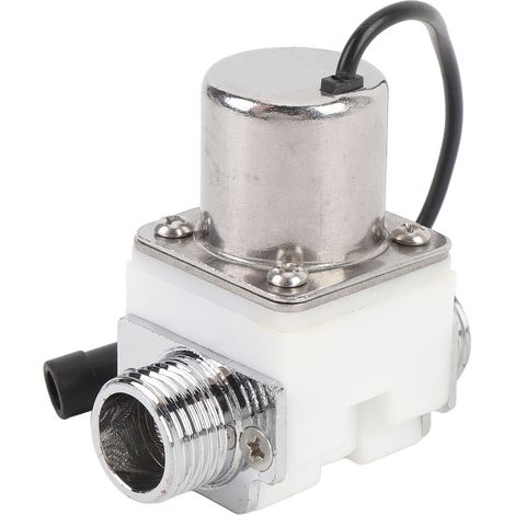 Electrovanne Soavoa G1/2 Plastique Inox Automatique pour Salle de Bain et Irrigation Lot de 1 (1/4)
