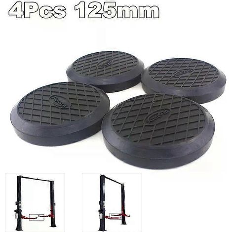 patins de bras universels ronds en caoutchouc de 125 mm, robustes, pour pont élévateur de camion ou de voiture - JXLGV (1/5)