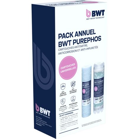 Cartucce annuali - BWT - ARCTIC 20 µm + PURESILI - Anti-imperfezioni + antibatterico