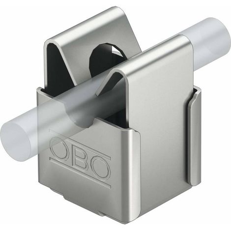 OBO Bettermann Support de câbles 8mm acier inoxydable, A2 1.4301, 5207339 (1/2)