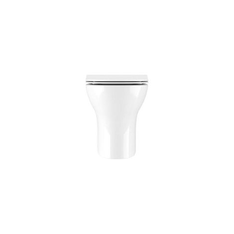 Crosswater KAI Toilet back-to-wall incluant coude d'évacuation 35.5x54x40cm céramique blanc (1/3)