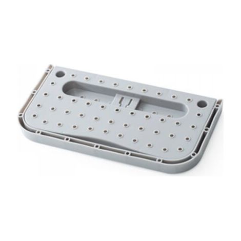 Juego de 4 piezas en color gris, zapatero plegable de pared, estante colgante para almacenamiento de zapatos. (1/5)