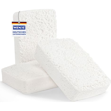 Wenko – Lot de 3 recharges 1kg pour déshumidificateur – Volume d'air traité 80m³ – Capacité bac 3L – Dimensions 16,5x4x11,5cm
