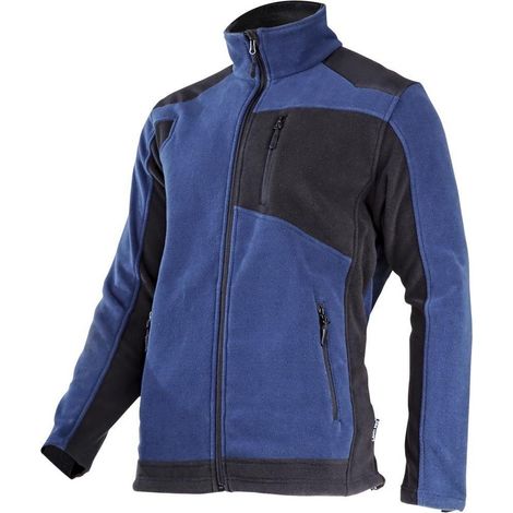 Sudadera polar. CON refuerzos azul marino y negro, "S", CE, lahti