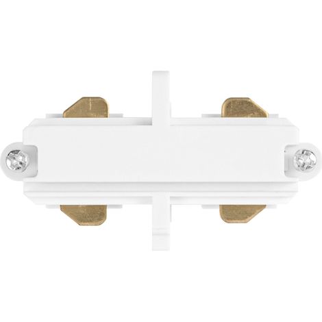 OSRAM Connecteur d'alimentation linéaire optionnel TRACKLIGHT, blanc, pour la connexion de deux rails d'alimentation, design moderne de type loft, pour la mise en œuvre de différentes dispositions (1/4)