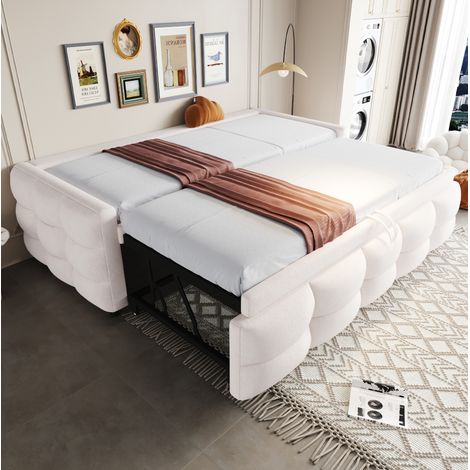 letto struttura letto estraibile 90x190 Teddy OKMYHOME