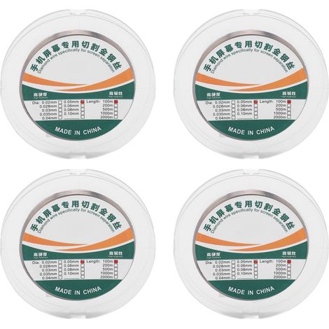 rouleaux de fil de découpe pour écrans de téléphone 100 m de