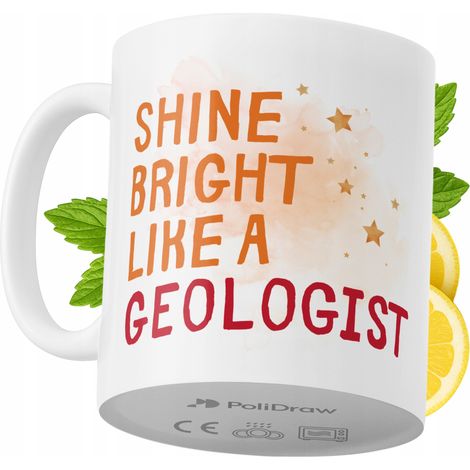Lustige Kaffeetasse für Geologen mit witzigem Textdesign – ideal für Geburtstage, Namenstage, Feiertage und besondere Anlässe. Hochwertige Tasse für Zuhause, Büro und Arbeit. Farbe: Weiß, 330 ml. (1/5)